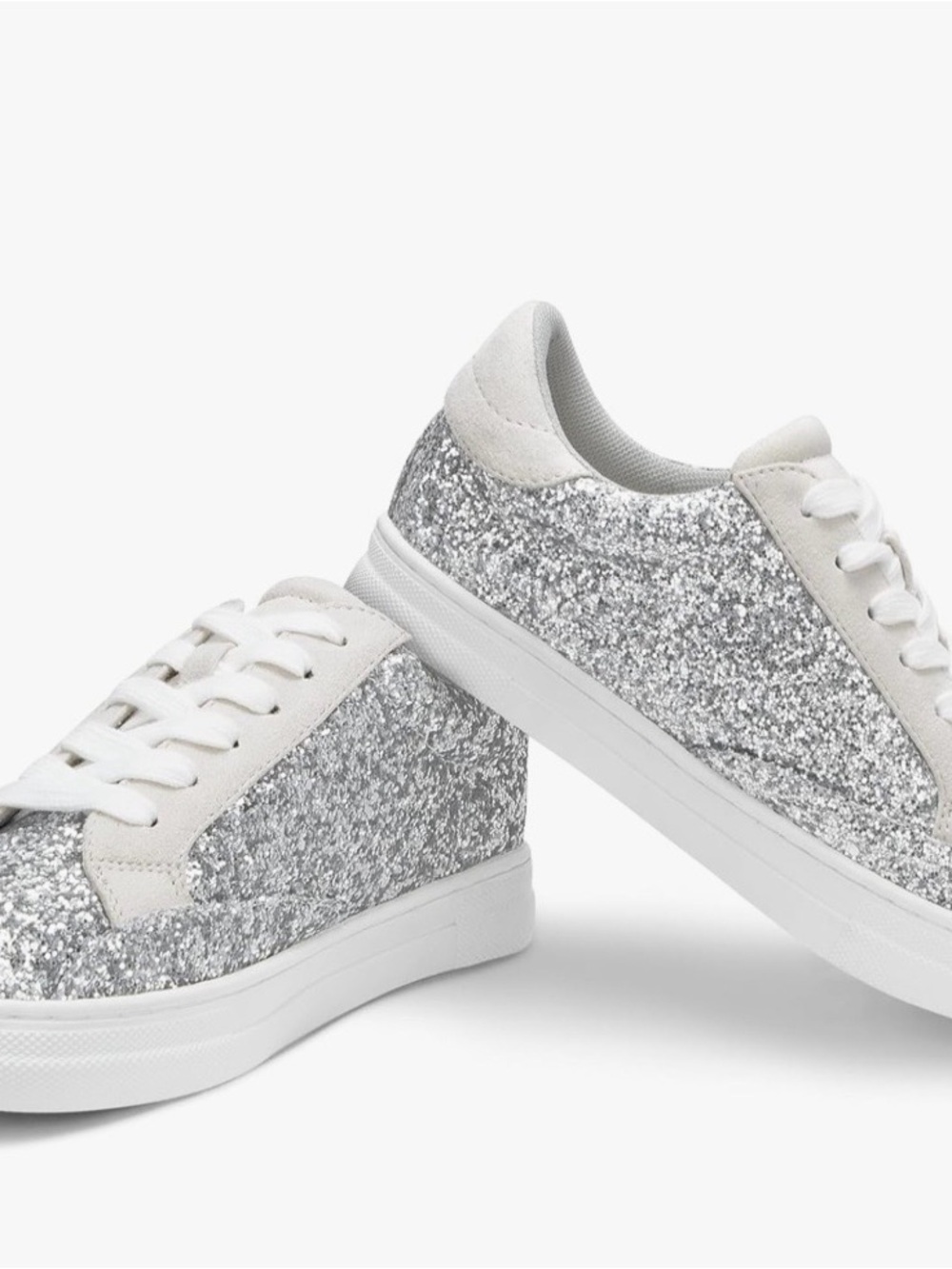 PARTY Women's Glitter Fashion Star Sneakers - Picture 6 of 8